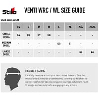stilo-helmet-size STILO Venti WRX Carbon