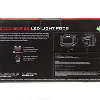 DKCL209_pac7 PIAA 3″ 5600K 12V 9.2W LED flood light pods kit