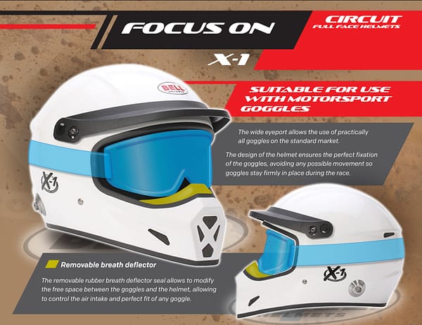 Bell X-1- goggles BELL X-1 Offroad